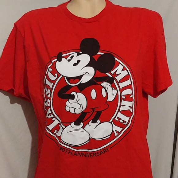Disney Other - 90th anniversary Mickey Mouse tee